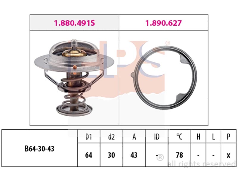 Eps-(7.8491) termostati