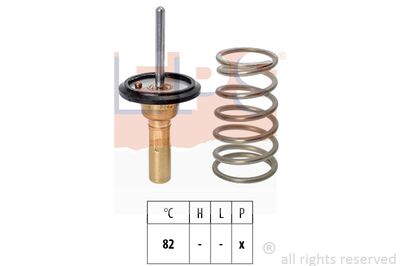 EPS 1.880.823S / Termostato, Refrigerante Made in Italy - OE Equivalent