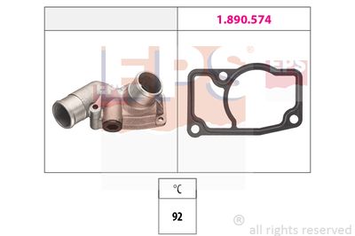 EPS 1.880.832 / Termostato, Refrigerante Made in Italy - OE Equivalent