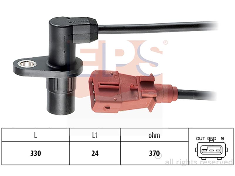 Engine and transmission speed sensors