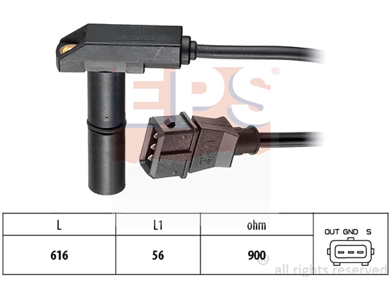 Engine and transmission speed sensors