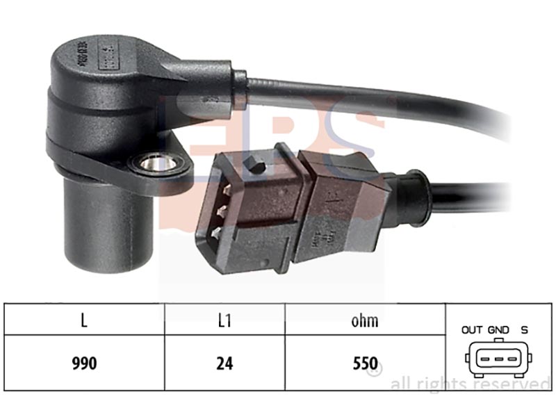 Engine and transmission speed sensors