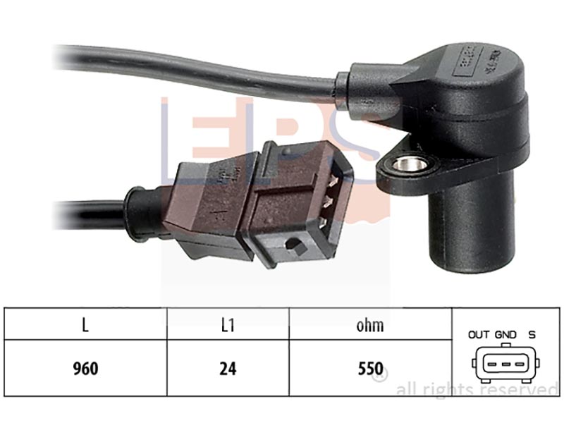 Engine and transmission speed sensors