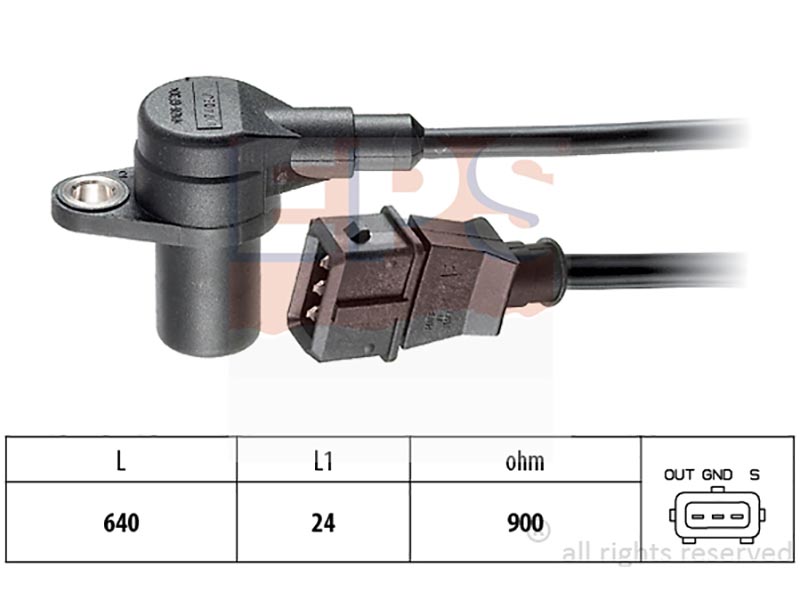 Engine and transmission speed sensors
