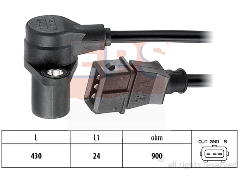 Engine and transmission speed sensors