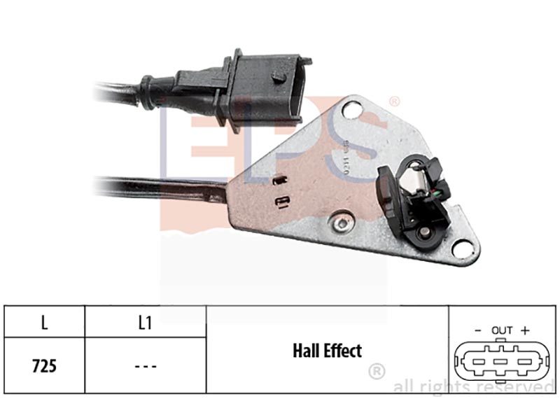 Engine and transmission speed sensors