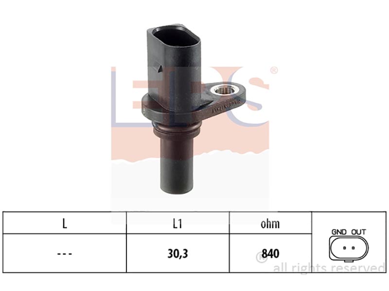 Engine and transmission speed sensors