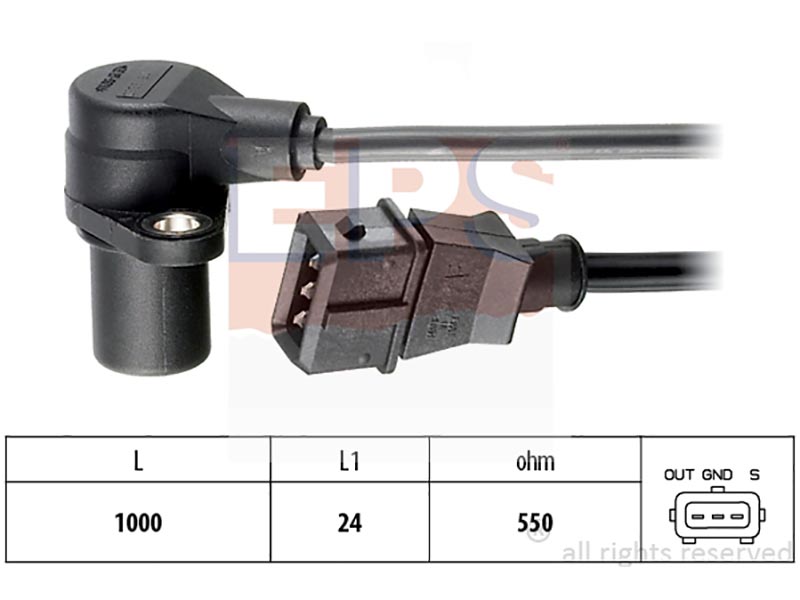 Engine and transmission speed sensors