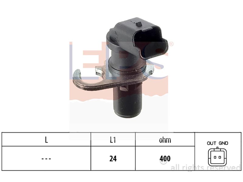 Engine and transmission speed sensors