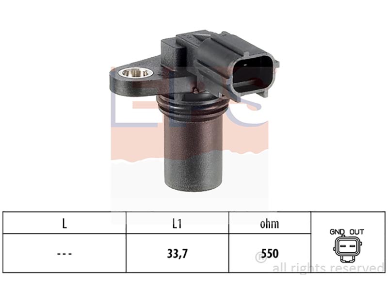 Engine and transmission speed sensors