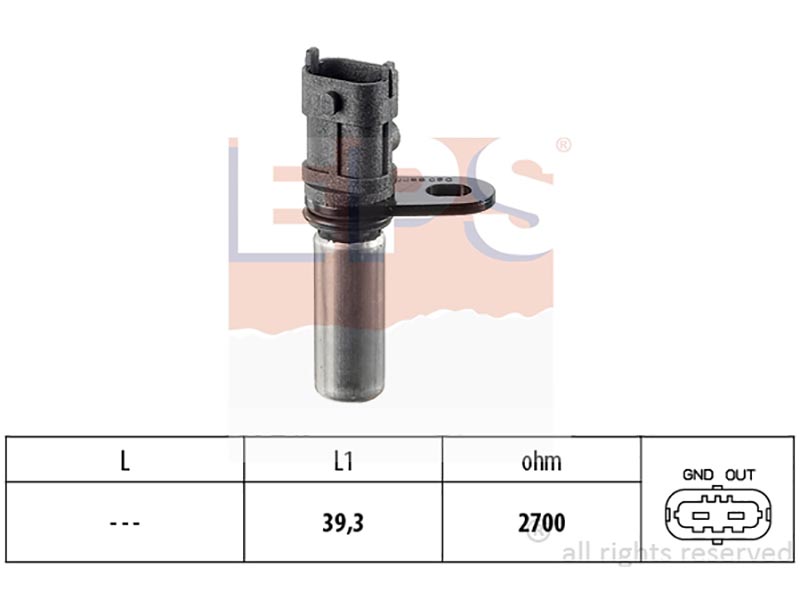 Engine and transmission speed sensors