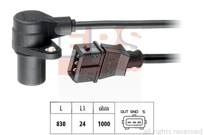 EPS 1.953.296 / Generatore di impulsi, Albero a gomiti Made in Italy - OE Equivalent