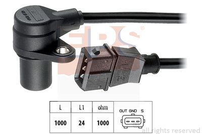 EPS 1.953.318 / Generatore di impulsi, Albero a gomiti Made in Italy - OE Equivalent