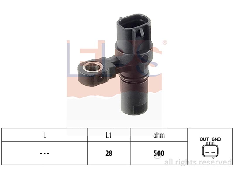 Engine and transmission speed sensors