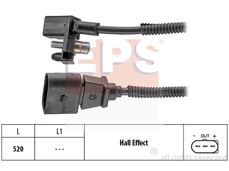 Engine and transmission speed sensors