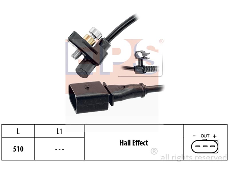 Engine and transmission speed sensors