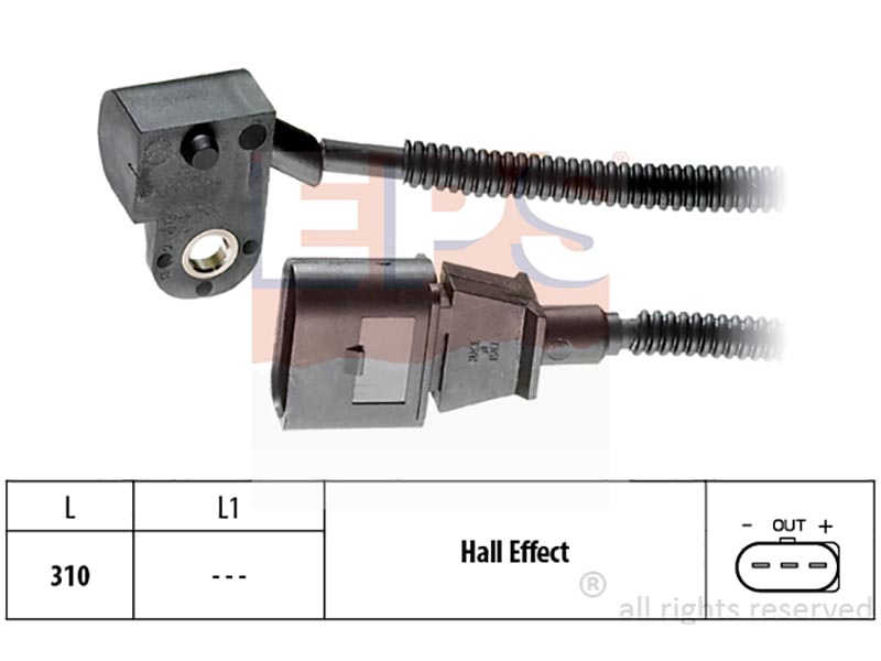 Engine and transmission speed sensors