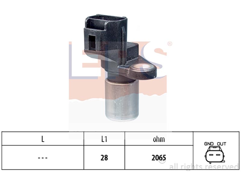 Engine and transmission speed sensors