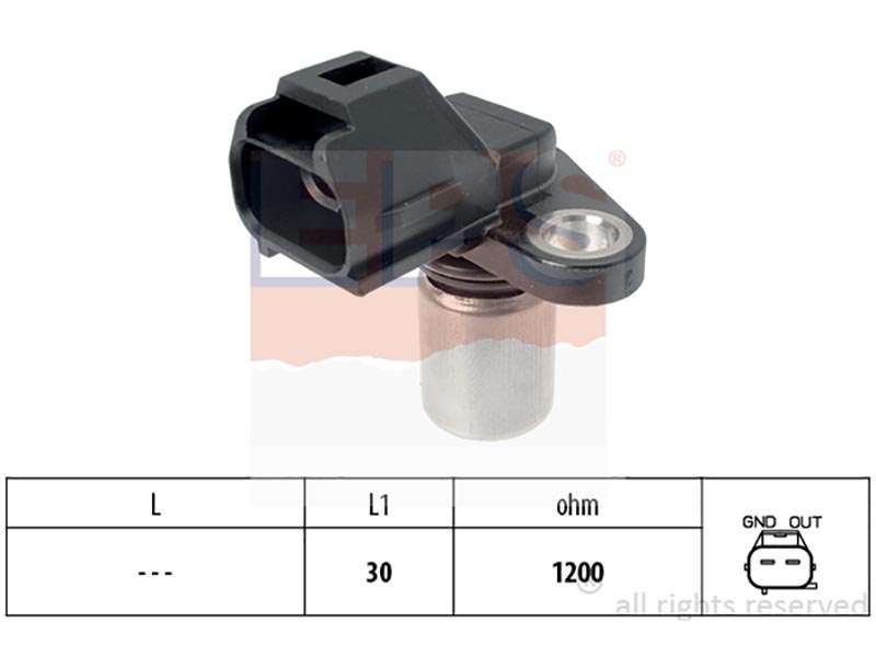 Engine and transmission speed sensors