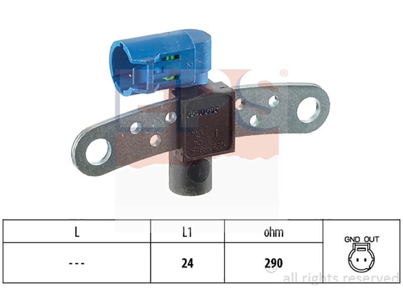 Engine and transmission speed sensors