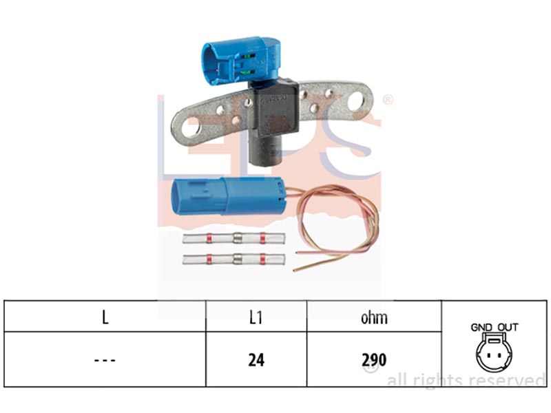 Engine and transmission speed sensors