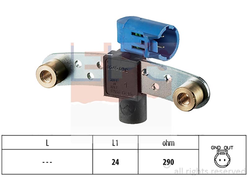 Engine and transmission speed sensors