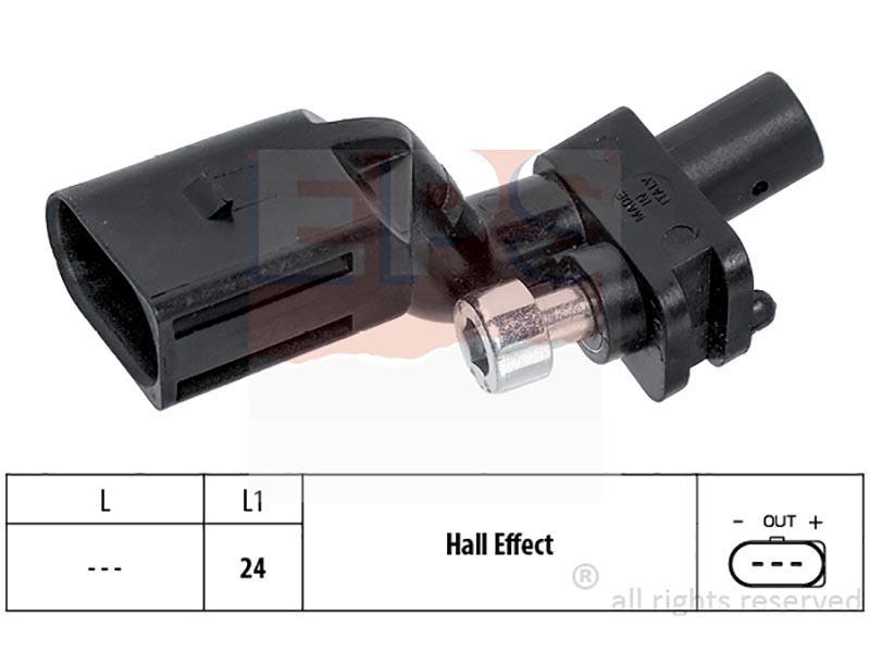 Engine and transmission speed sensors
