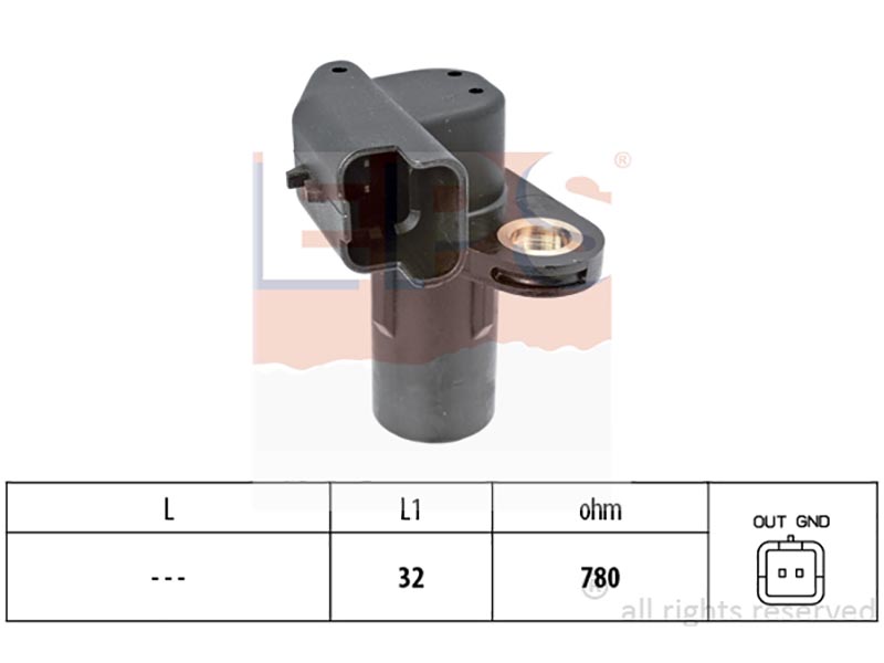Engine and transmission speed sensors