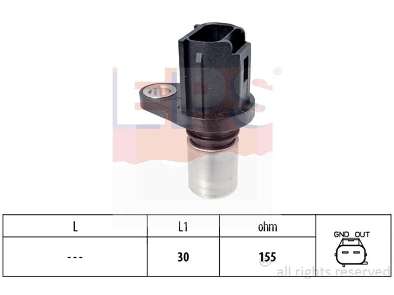 Engine and transmission speed sensors