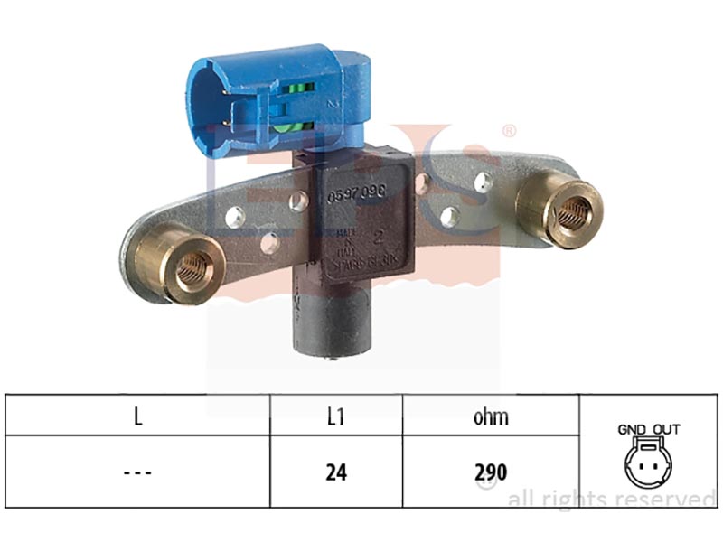 Engine and transmission speed sensors