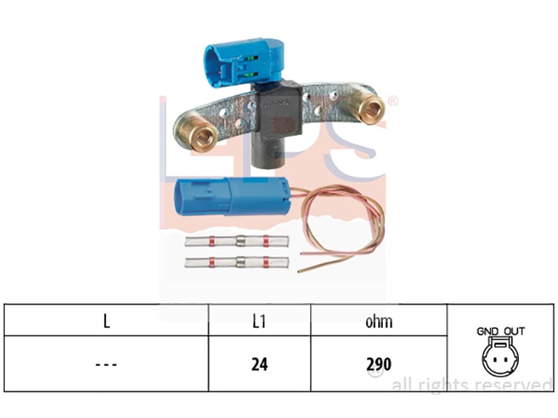 Engine and transmission speed sensors