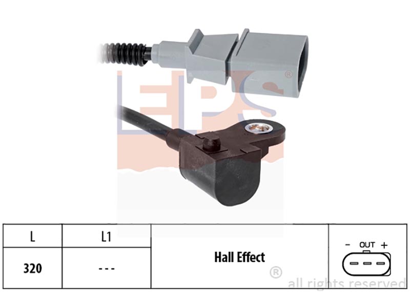Engine and transmission speed sensors