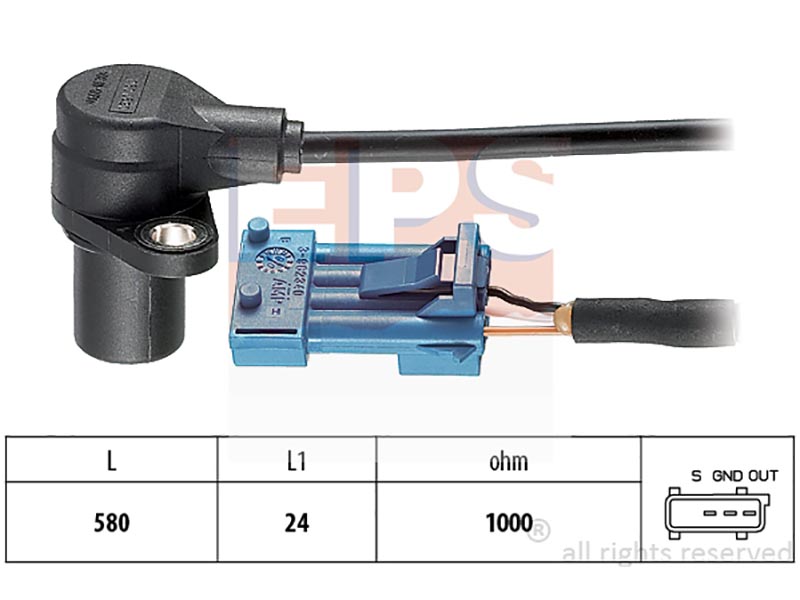 Engine and transmission speed sensors