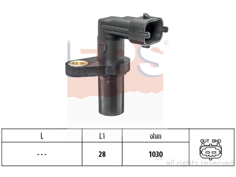 Engine and transmission speed sensors