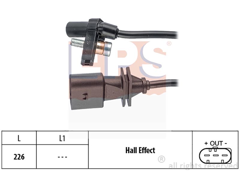 Engine and transmission speed sensors