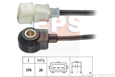 EPS 1.957.015 / Sensore di detonazione Made in Italy - OE Equivalent