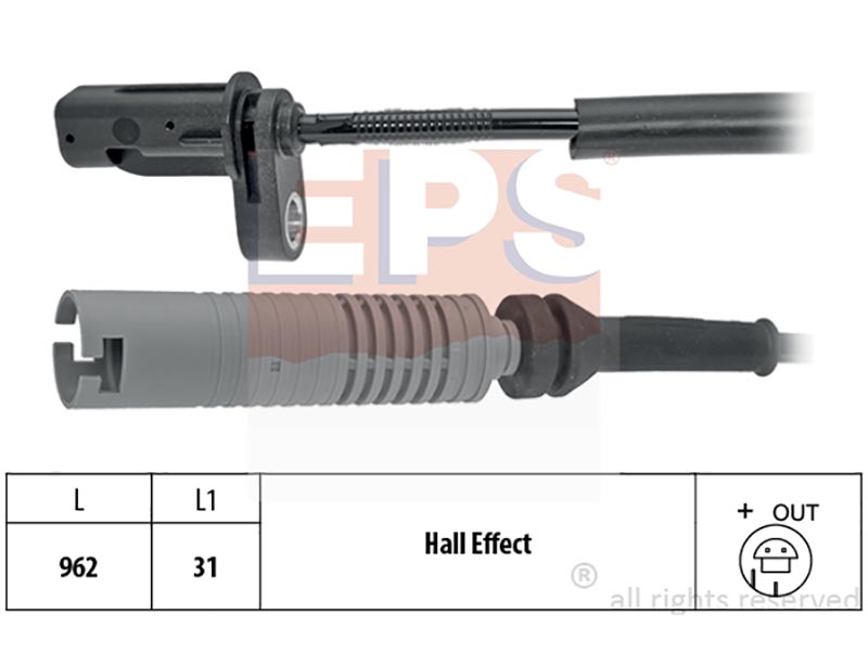 Eps-wheel speed sensor