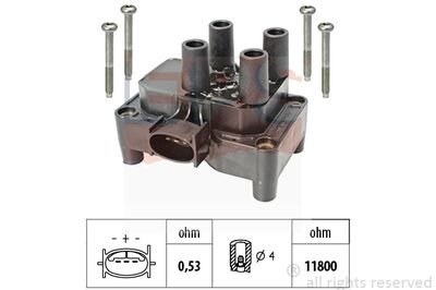 EPS 1.970.532 / Bobina d'accensione Made in Italy - OE Equivalent