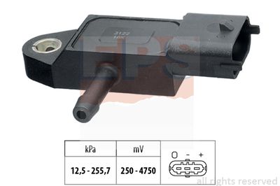 EPS 1.993.122 / Sensore pressione aria, Aggiustaggio altimetrico Made in Italy - OE Equivalent