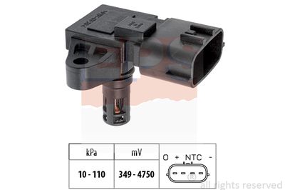 EPS 1.993.126 / Sensore pressione aria, Aggiustaggio altimetrico Made in Italy - OE Equivalent