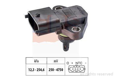 EPS 1.993.131 / Sensore pressione aria, Aggiustaggio altimetrico Made in Italy - OE Equivalent