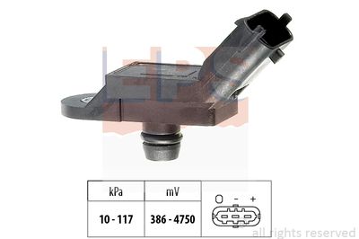 EPS 1.993.133 / Sensore pressione aria, Aggiustaggio altimetrico Made in Italy - OE Equivalent