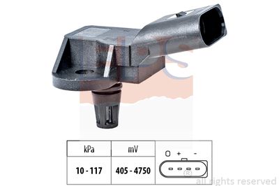 EPS 1.993.157 / Sensore pressione aria, Aggiustaggio altimetrico Made in Italy - OE Equivalent