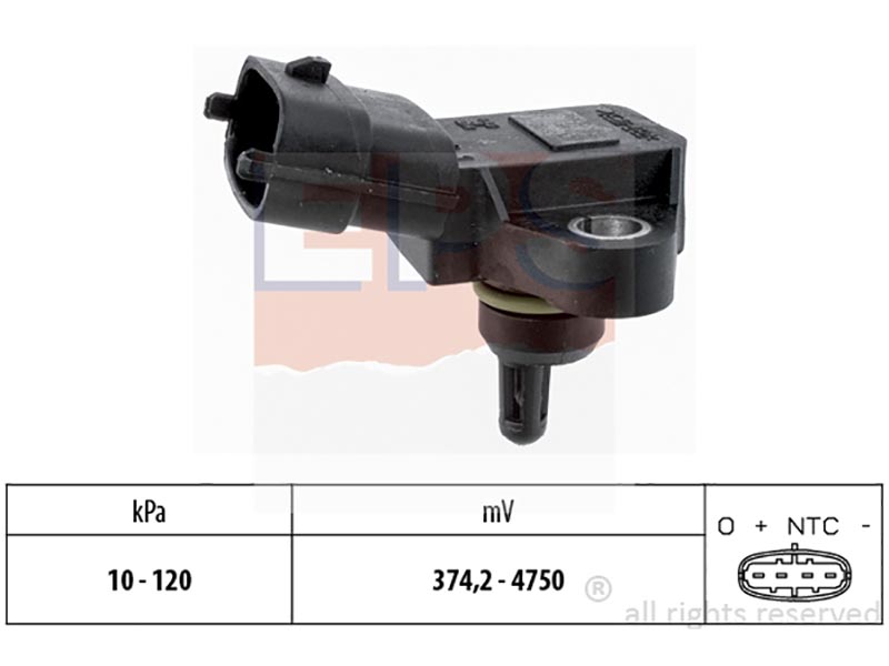 Air pressure sensors