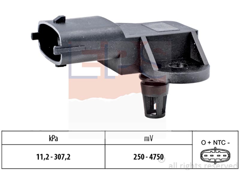 Eps-(10.3341) sensori di pressione assoluta/differenziale