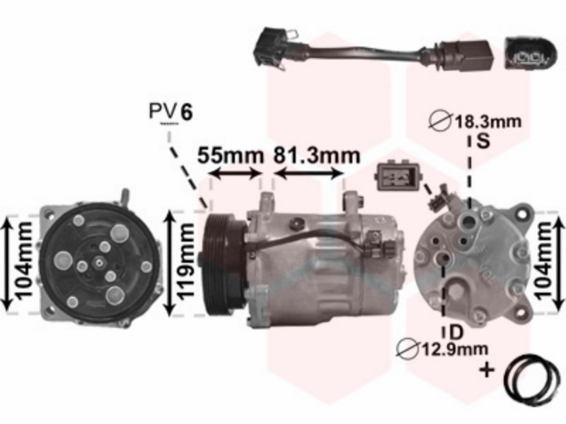 Air conditioning compressor