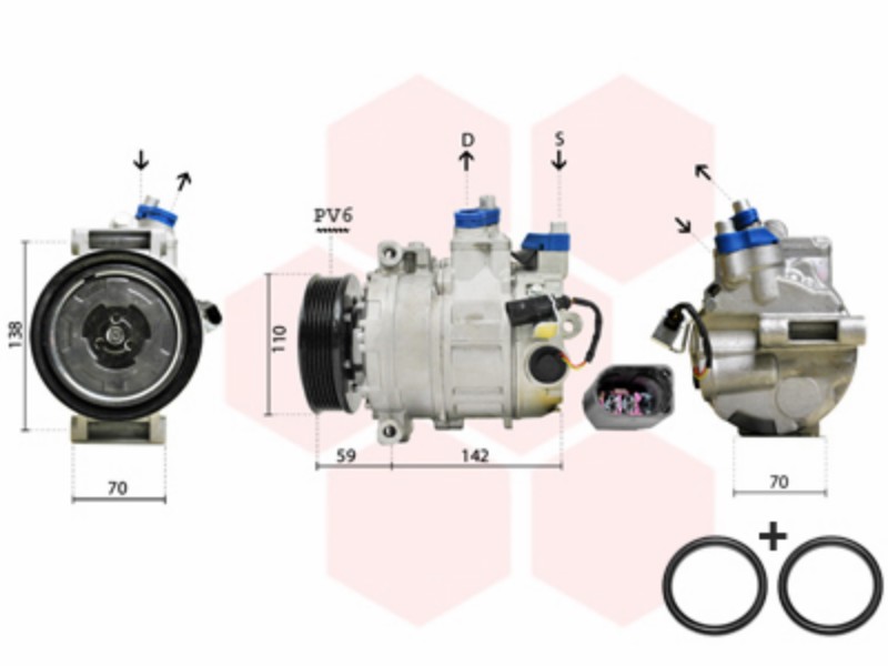 Air conditioning compressor
