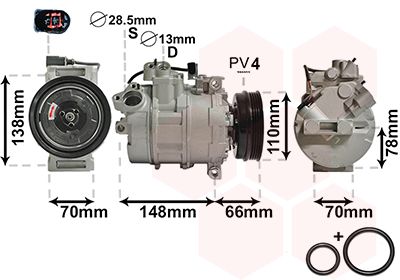 Air conditioning compressor