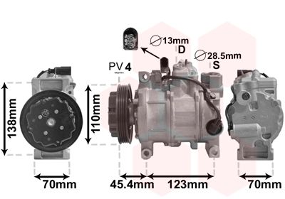 Air conditioning compressor