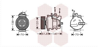 Air conditioning compressor